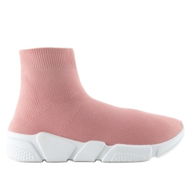 NB122p pink sock sportssko lyserød