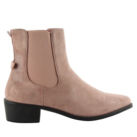 Slanke Chelsea-støvler med M270 Pink sløjfe lyserød