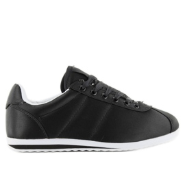 8850 sorte satin sportssko