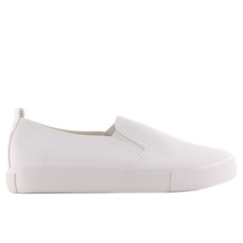 2018-56 hvide slip-on sneakers