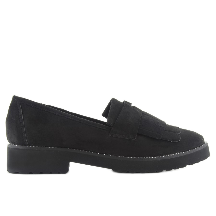 Dame loafers høj F173p - KeeShoes