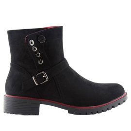Jodhpur støvler med trim r112p sort
