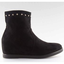 Sort Wedge støvler sort PE150P sort