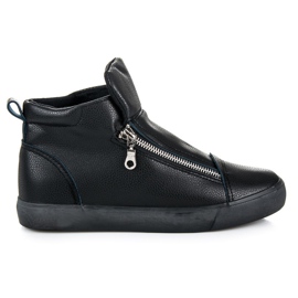 Lgm High-top sneakers med lynlås sort