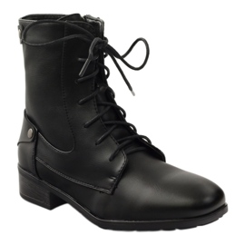 Workers Booties på Filippo-lynlåsen sort