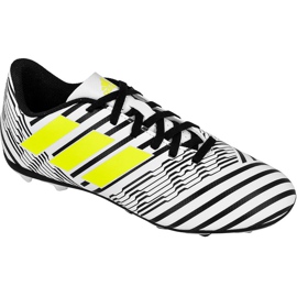 Adidas Nemeziz 17.4 FxG Jr S82459 fodboldstøvler flerfarvet hvid