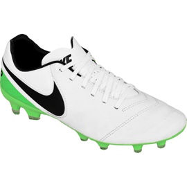 Nike Tiempo Legacy Ii Fg M 819218-103 fodboldsko flerfarvet hvid