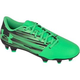 Under Armour Spotlight FG Jr 1289542-003 fodboldstøvler grøn