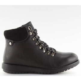 Sorte Trapper støvler 3971 sort
