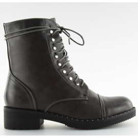 Støvler støvler med grå B0-193 Grey studs