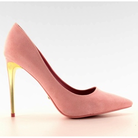 LE-08 Pink guld hæl hæl Pink lyserød
