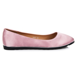 Licean Satin ballerinaer lyserød