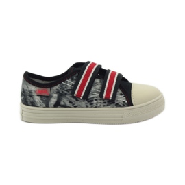 Hjemmesko Sneakers Graffiti majroer Befado 430x rød grå sort hvid