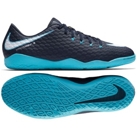 Indendørssko Nike HypervenomX Phelon Iii Ic flerfarvet marine blå
