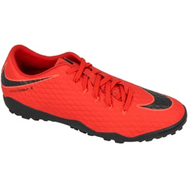 Nike Hypervenom Phelon III TF M 852562-616 fodboldstøvler rød rød