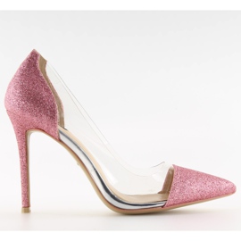 Pink brocade pins 5133 pink lyserød