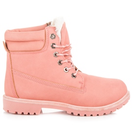 Top Or Varm Pink Trappers lyserød