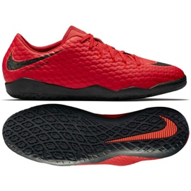 Nike HypervenomX Phelon Iii indendørs sko rød