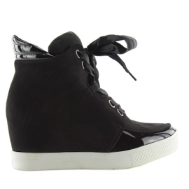 Sorte damesneakers AF-79 sorte
