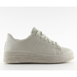 Sneakers på høj grå grå F1075 Grå