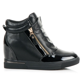 Wedge sneakers sort