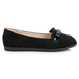 Seastar Brogues med frynser sort