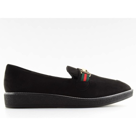 Sort Dame loafers S0-204 sort