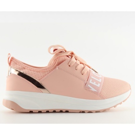 Pink dame sportssko NB155P Pink gul lyserød