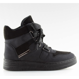 Sort AB-15 sort ankel sneakers