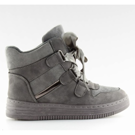 Grå Ankel Sneakers AB-15 grå