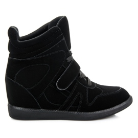 Sorte velcro sneakers