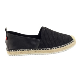 Ballerina espadriller Big star 274196 sort brun