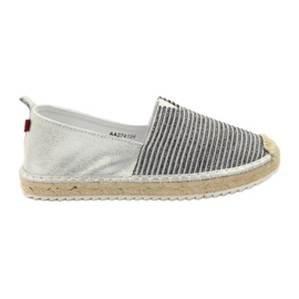Big star ballerinas espadriller 274194 sort brun grå