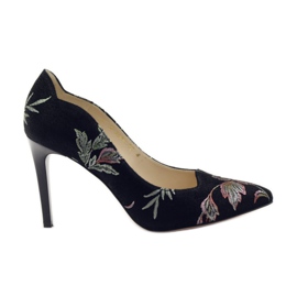 Anis Pumps On A Pin Broderi 4566 sort
