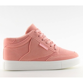 Pink ruskindssneakers til kvinder NB171P Pink lyserød