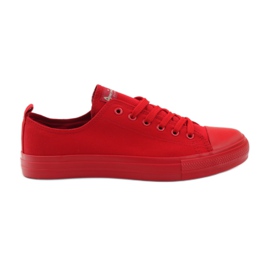 American Club Røde amerikanske sneakers