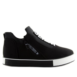 Sorte wedge sneakers NB168 sorte