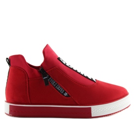 Sneakers On Wedge Red Nb168 rød