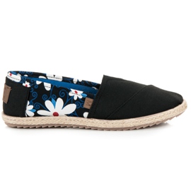 Mckeylor Espadriller med blomster sort