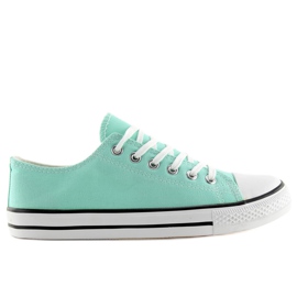 Klassiske damesneakers Mint Xl03 grøn