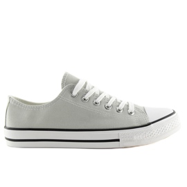 Grå klassiske damesneakers XL03 grå