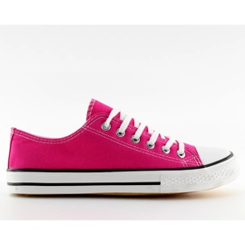 Klassiske kvinders sneakers fuchsia fuschia lyserød