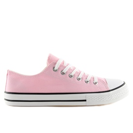 Klassiske lyserøde sneakers til kvinder XL03 pink