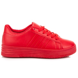 Røde sneakers