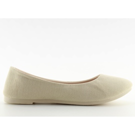 Beige ballerinaer til kvinder JX38 Beige