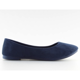 Marineblå ballerinaer til kvinder JX38 Navy marine blå