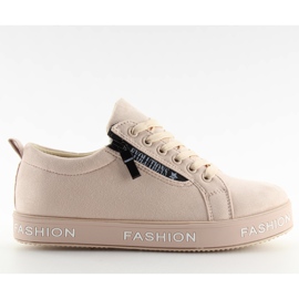 Beige NB169 beige sportssko brun lyserød