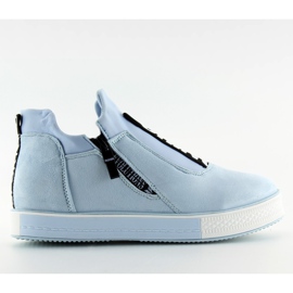 Blå NB168 blå kile sneakers sort
