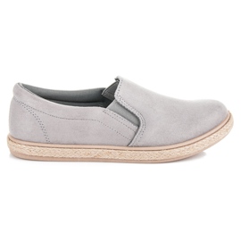 Seastar Ruskind Slipons Espadrilles grå