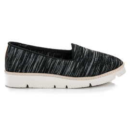 Vinceza Slip-on sko med mønster sort
